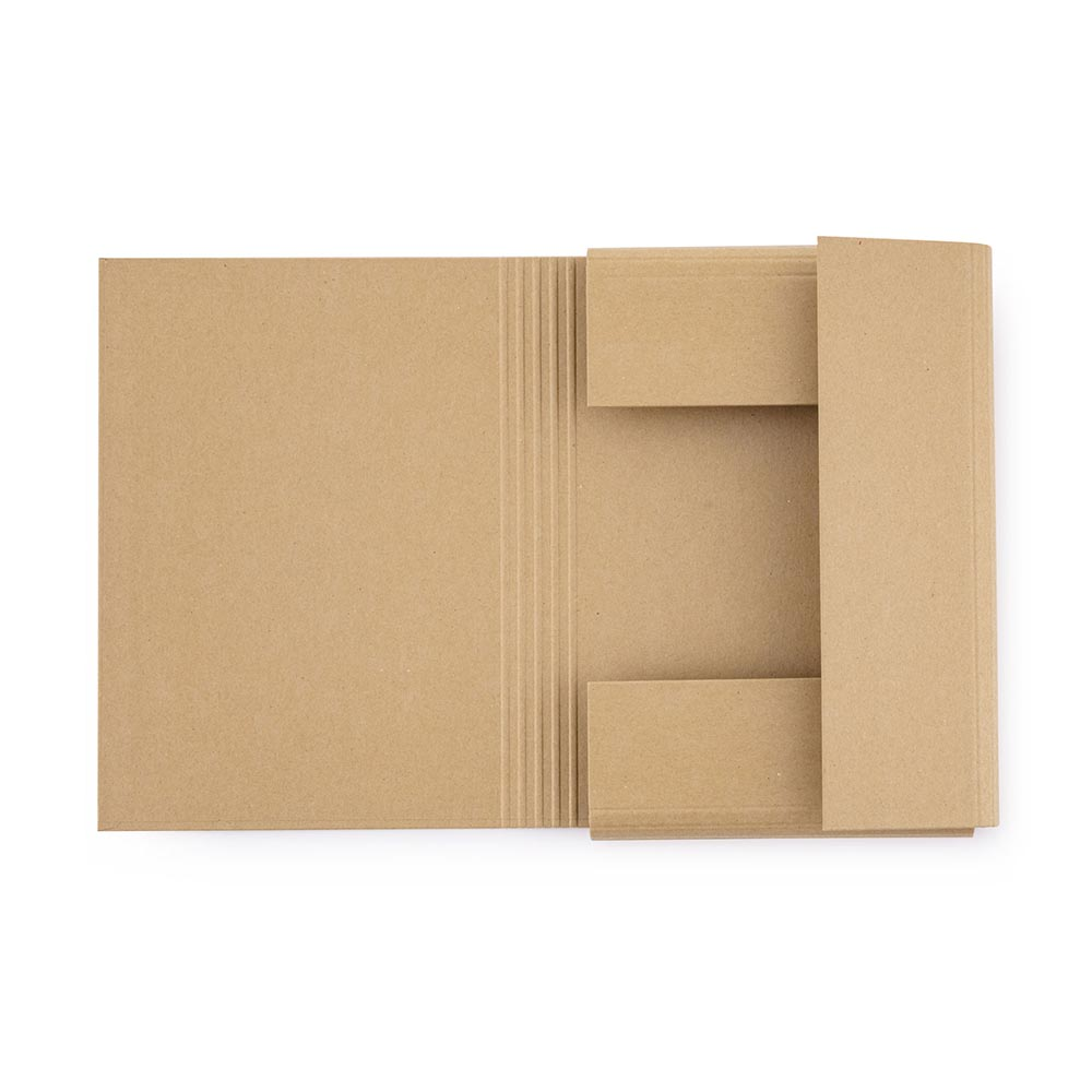3klopé lamino desky s gumičkou KRAFT nature